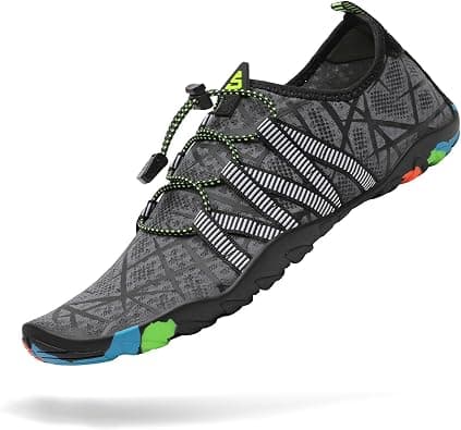 Mishansha Mens Womens Water Shoes Quick Dry Barefoot Aqua Shoes Swim Diving Surf Water Sports for Pool Beach Walking Yoga on Amazon.ae - Price Tracker