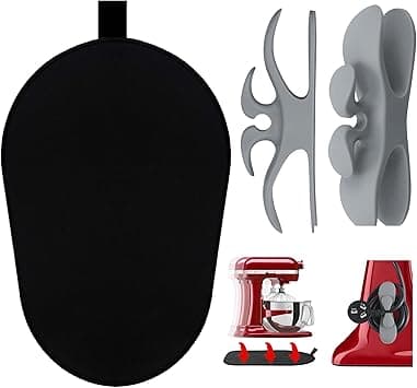Sliding Mat for Kitchenaid Mixer with 2 Grey Kitchen Accessories, Mover Slider Mat Pad for 5-8 Qt Bowl-Lift Stand Mixer, Kitchen Appliance Slider Mat Compatible with Professional 600 Stand Mixer on Amazon.ae - Price Tracker