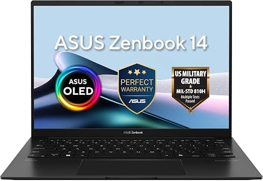 ASUS Zenbook 14 AI Laptop (Jade Black) | AMD Ryzen AI 7 445, 14"WUXGA Display, 32GB LPDDR5X RAM, 1TB SSD, AMD Radeon Graphics, AMD XDNA NPU up to 50TOPS, Win11 [UM3406GA-QD031W] on Amazon.ae - Price Tracker