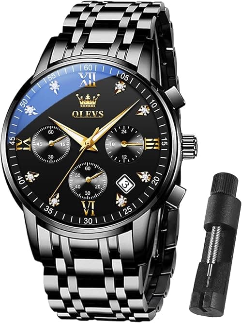 OLEVS Fashion Automatic Watch armbanduhr Herren G5568 on Amazon.ae - Price Tracker