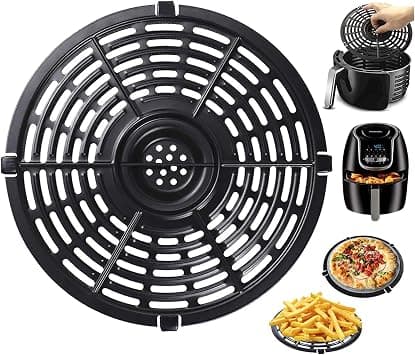 Autonomier Air Fryer Replacement Grill Pan For Power Dash Chefman 5QT Air Fryers Crisper Plate,Air fryer Grill Plate,Non-Stick Fry Coating Pan,Dishwasher Safe (8.46in/5QT) on Amazon.ae - Price Tracker