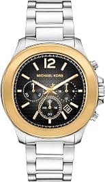 Michael Kors Sage Men's Watch, Stainless Steel for Men with Steel, Two-Tone - Best Deal Finder