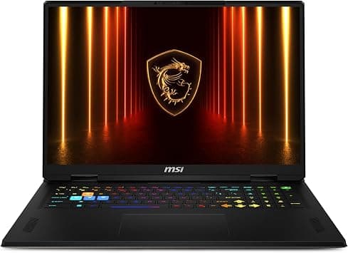 MSI Vector A18 HX A9WIG-083CA 18" QHD+ 240Hz Gaming Laptop, AMD Ryzen R9-9955HX, RTX 5080, 64GB DDR5, 2TB NVMe SSD, Windows 11 PRO on Amazon.ae - Price Tracker