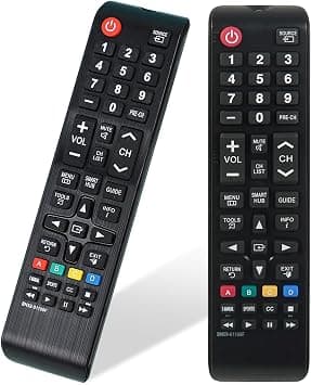 Universal Remote Control for Samsung Smart TV, Replacement Remote Compatible with BN59-01199F, Fit Samsung LCD LED QLED HD 4K UHD Smart TVs,with Netflix Amazon Hotkeys على Amazon.ae - متتبع الأسعار