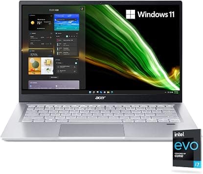 Acer Swift 3 Intel Evo Thin & Light Laptop | 14.0" Full HD IPS | Intel Core i7-1165G7 | Intel Iris Xe Graphics | 16GB LPDDR4X | 512GB NVMe SSD | WiFi 6 | Back-lit KB | Windows 11 Home | SF314-511-753K على Amazon.ae - متتبع الأسعار