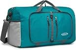 G4Free 40L/65L Foldable Duffel Bag, Water-Repellent Travel Backpack, Lightweight Carry Bag for Overnight Weekender Sports Men Women - Best Deal Finder