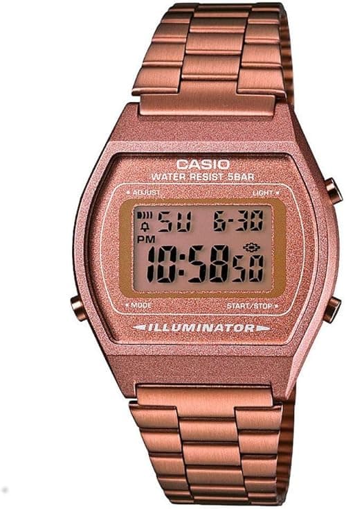Casio Retro Unisex Digital Watch B640WB with Stainless Steel Strap on Amazon.ae - Price Tracker