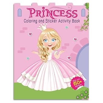 Princesses - Coloring and Sticker Activity Book (With 150+ Stickers) - Amazon.ae Price Tracker