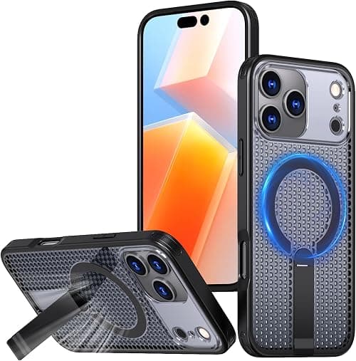 RUNGOS for iPhone 17 Pro Max Case, Honeycomb Cooling Magnetic Cover على Amazon.ae - متتبع الأسعار