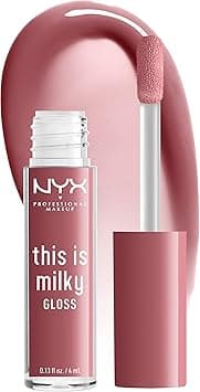 NYX PROFESSIONAL MAKEUP This Is Milky Gloss, Vegan Lip Gloss, 12 Hour Hydration - Cherry Skimmed (Dusty Pink Mauve) on Amazon.ae - Price Tracker