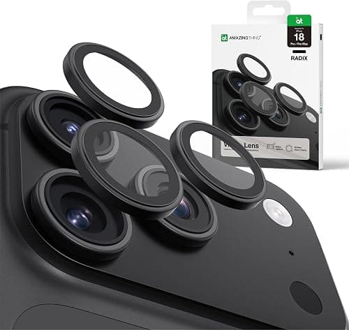 Amazing Thing Radix Lens for iPhone 18 Pro Max & iPhone 18 Pro - Black on Amazon.ae - Price Tracker