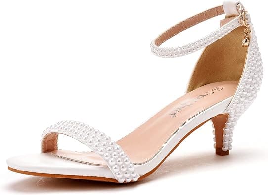 Crystal Queen Plx11alwp womens Heeled Sandal على Amazon.ae - متتبع الأسعار