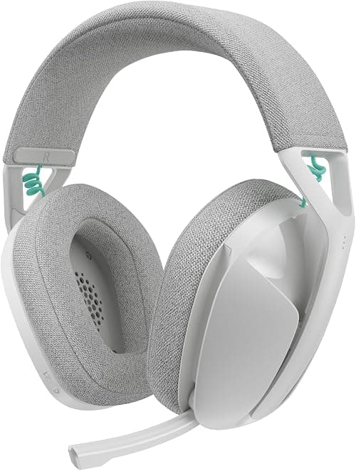 Logitech G321 LIGHTSPEED Wireless Bluetooth Gaming Headset, dynamic comfort and fit, 16 kHz boom mic, 20+ hrs battery, PC, PS4, PS5, Nintendo Switch, Mobile - White on Amazon.ae - Price Tracker