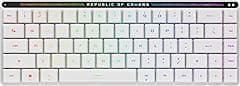 ASUS ROG Falchion RX Low Profile Wireless Gaming Keyboard – 65% Compact TKL, Tri-Mode Connectivity, ROG RX Red Optical Switches, RGB, Touch Panel, Keyboard Cover, PC/Mac Support - White - Amazon.ae Price Tracker