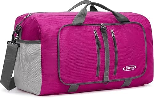 G4Free 40L/65L Foldable Duffel Bag, Water-Repellent Travel Backpack, Lightweight Carry Bag for Overnight Weekender Sports Men Women on Amazon.ae - Price Tracker
