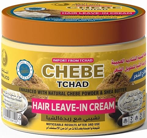 AMALICO Hair Growth Cream With Chebe Powder &amp; SHEA BUTTER Leave in Moisturizer Ready to Use Olive and Palm Oil for Deep Scalp Nourishment 360 gram on Amazon.ae - Price Tracker