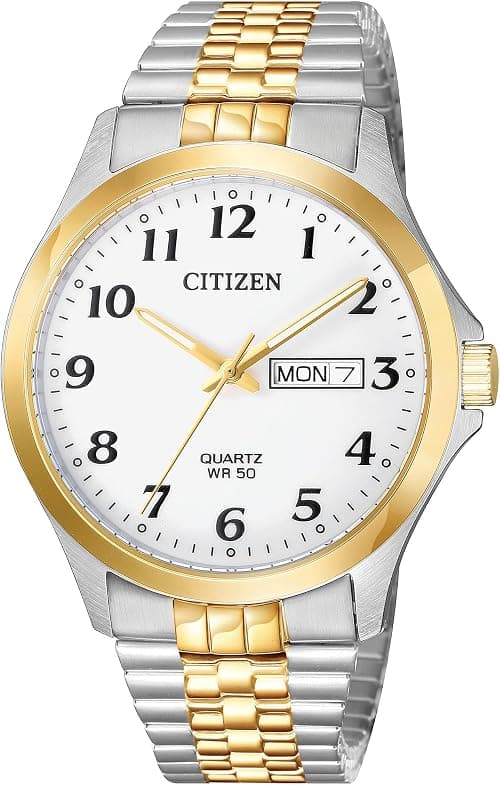Citizen Quartz Mens Watch, Stainless Steel, Classic على Amazon.ae - متتبع الأسعار