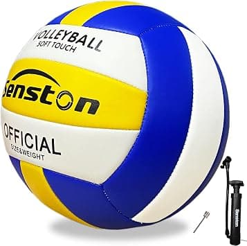 Senston Soft Volleyball - Waterproof Indoor/Outdoor for Beach Play, Game,Gym,Training Official Size 5 - Best Deal Finder