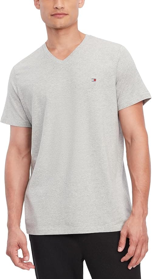 Tommy Hilfiger Men's Core Flag V-Neck Tee on Amazon.ae - Price Tracker