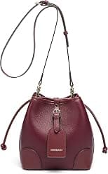 DORIS&JACKY Small Leather Drawstring Shoulder Bag Premium 2 Way Bucket Crossbody Purse For Women - Best Deal Finder