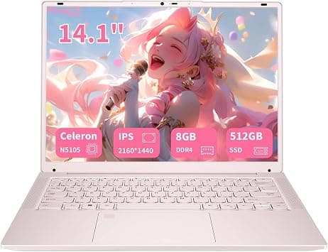 KurieTim 8GB RAM Laptop Computer with 512GB PCIe SSD, Quad Core Processor on Amazon.ae - Price Tracker