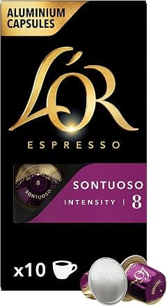 L'OR - Espresso Coffee - Sontouso - Core Collection - Intensity 8 - Medium Roast - 10 Aluminium Capsules Compatible with Nespresso Original Machine (Pack of 1) - Amazon.ae Price Tracker