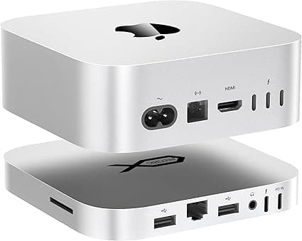 Mac mini M4 Dock, Beelink EX Mate Mini-A 80Gbps Docking Station, 2*M.2 PCIex2 SSD Slots, max 16TB Expansion, SD4.0 Card Slot, 2.5G LAN, 15W USB C PD3.0 Port, 2*USB A 5Gbps, 3.5mm Audio on Amazon.ae - Price Tracker