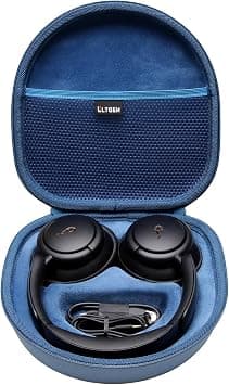LTGEM Hard Case for Anker Soundcore Space Q45 / Q35 / One Pro and Soundcore Anker Life Q30 / Q20 / Q20i Adaptive Noise Cancelling Headphones - Protective Carrying Storage Bag (Navy Blue) on Amazon.ae - Price Tracker