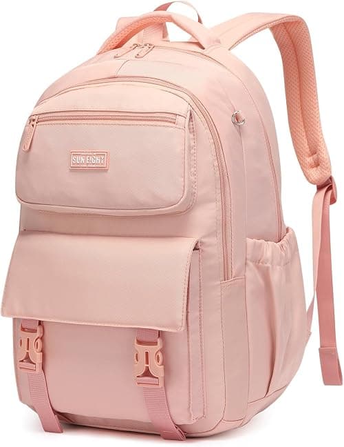 SUN EIGHT 35L Waterproof School Backpack for College, Kids Backpack Lightweight Large Capacity Travel Bag with Multi Pockets على Amazon.ae - متتبع الأسعار