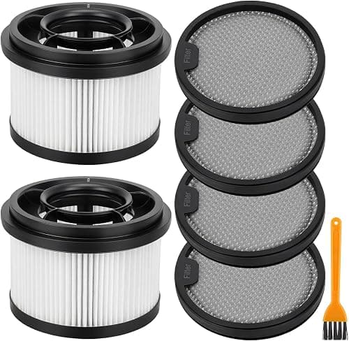 Replacement Filter Compatible with Xiaomi G10 Plus/G10/G9Plus/G9 and Dreame T10/T20/T30/R10/R20 Vacuum Cleaner, 2 HEPA Filters, 4 Pre Filter Set Accessories on Amazon.ae - Price Tracker
