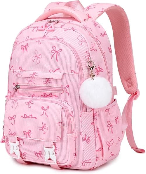 Girls Backpack for School, Kawaii Bookbag for Teen Multiple Pockets School Bag for Primary Elementary Middle School on Amazon.ae - Price Tracker