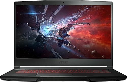 MSI Newest GF63 Thin 15.6" FHD Gaming Laptop, 10th Gen Intel Core i5-10300H up to 4.5GHz(Beat i7-7920HQ), NVIDIA GTX 1650 MaxQ, 32GB RAM, 1TB PCIE SSD, Ethernet, WiFi 6, HDMI, USB-A&C, Win1 on Amazon.ae - Price Tracker