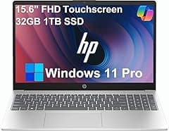 HP 15 Laptop (15.6" FHD Touchscreen, Intel Core i5-1334U (> i7-1255U), 32GB RAM, 1TB SSD) for Business, Students, Home, 10-Hour Long Battery Life, Webcam, Wi-Fi 6, Numpad, Fast Charge, Win 11 Pro - Amazon.ae Price Tracker