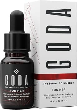 GODA Pheromones Perfume for Women – The Original – Long-Lasting Women's Fragrances with Jasmine and Rose, Vegan & Cruelty-Free – 15ml/0.50 fl. oz على Amazon.ae - متتبع الأسعار