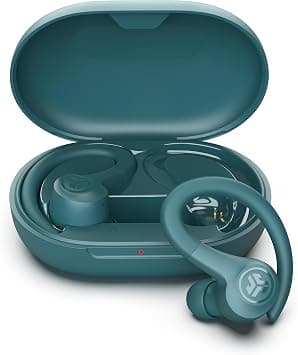 JLab Go Air Sport+ Running Headphones - 35H Bluetooth, Teal | True Wireless Headphones Bluetooth, Hook Over Ear Earbuds for Sports & Gym, In Ear Buds, IP55 Sweat-Resistant, Be Aware Mode on Amazon.ae - Price Tracker