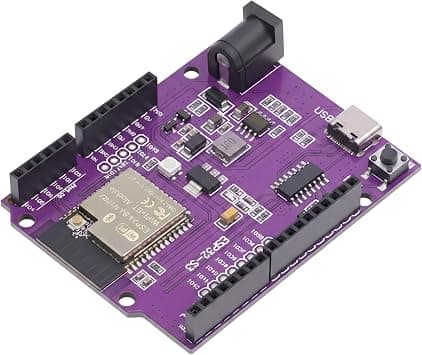 ESP32 S3 Development Board with ESP32-S3-WROOM-1-N16R8 WiFi Bluetooth, Uno Compatible Form Factor, Works with Arduino IDE, Supports Uno Compatible Shields on Amazon.ae - Price Tracker