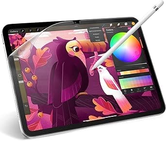JETech Paper Screen Protector for iPad (A16) 11th/10th Generation (2025/2022), Anti-Glare, Matte PET Film for Drawing on Amazon.ae - Price Tracker