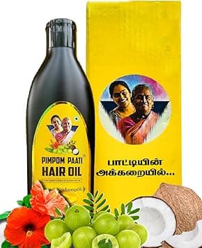 PIMPOM PAATI HAIR OIL | Handmade Hair Oil For Men, Women & Kids | Increases Hair Growth Naturally | Chemical Free (200 ML) on Amazon.ae - Price Tracker