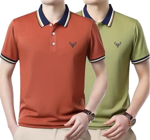 Lymio Polo T Shirt for Men || Men Casual T-Shirt || Polo on Amazon.ae - Price Tracker