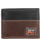 Timberland PRO Men's Slim Leather RFID Bifold Wallet with Back ID Window - Best Deal Finder