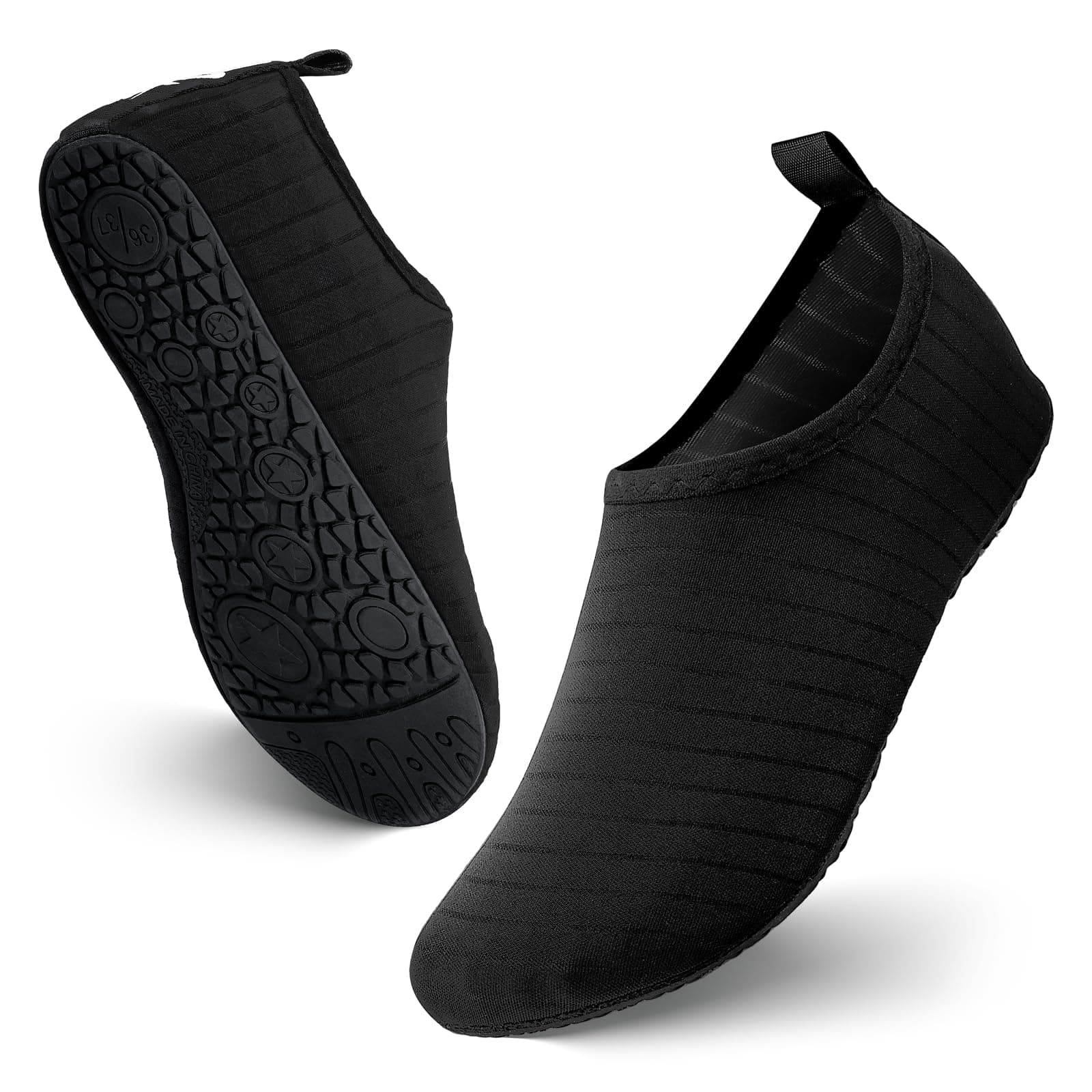 JOTO Water Shoes for Women Men Kids, Barefoot Quick-Dry Aqua Water Socks Slip-on Swim Beach Shoes for Snorkeling Surfing Kayaking Beach Walking Yoga on Amazon.ae - Price Tracker