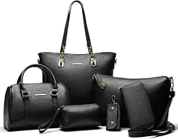 2E-youth womens Purses and Handbags Set tote handbag satchel shoulder bag purse - دليلك لأفضل العروض