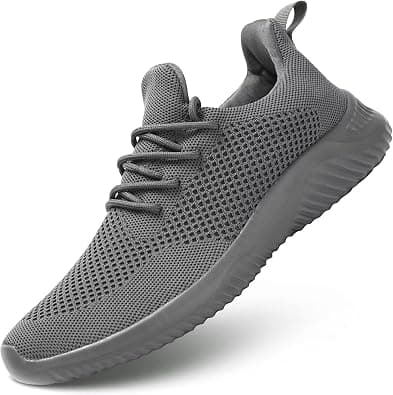 Wrezatro Men's Slip on Walking Shoes Ultra Light Breathable Non Slip Running Shoes Casual Fashion Sneakers Mesh Workout Sports on Amazon.ae - Price Tracker