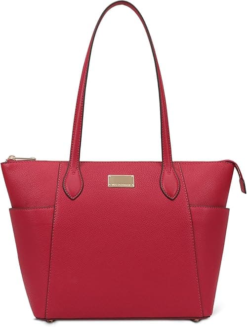 PAUL COSTELLOE Genuine Leather Tote Bag - Luxurious & Stylish Handbag for Women, Large Ladies Handbag Work Bag Designer Business Shoulder Shopping Office Bag, MORAVA on Amazon.ae - Price Tracker