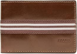 Fossil Men Leather Wallet ML4335210 - متتبع أسعار Amazon.sa
