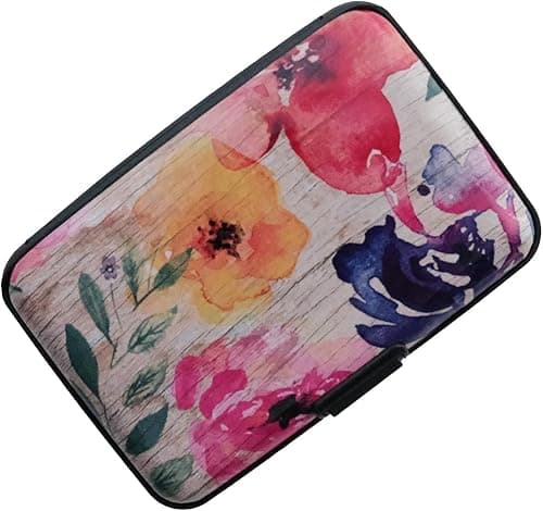 RFID Credit Card Holder for Women Credit Card Case Business Card Holder Mini Slim Credit Card Wallets for Women Men,7 Slots on Amazon.ae - Price Tracker