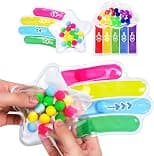 KASTWAVE 2 PCS Toddler Color Sorting Sensory Toys - Quiet Calm Down Supplies, Fine Motor Matching Game, Preschool Learning Activities Toys for Kids 3+ - Best Deal Finder