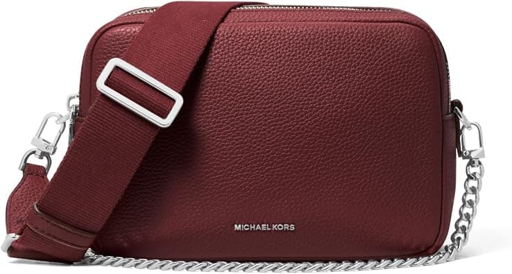 Michael Kors womens Bryant Medium Double Zip Chain Camera Crossbody Bag Bryant Medium Double Zip Chain Camera Crossbody Bag على Amazon.ae - متتبع الأسعار