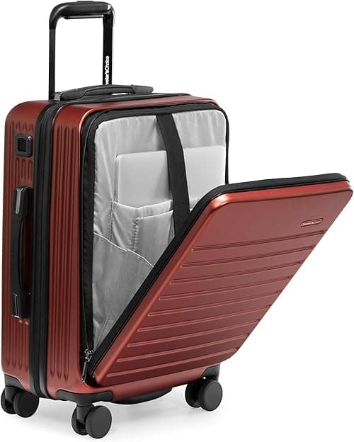 Traveler's Choice Front Pocket Polycarbonate Hardside Spinner Carry-on Luggage on Amazon.ae - Price Tracker
