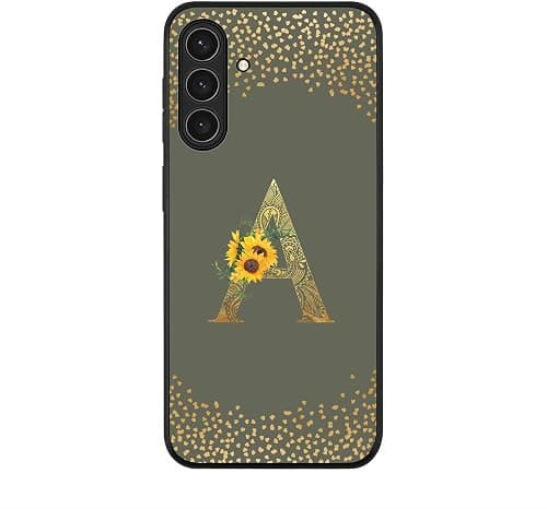Stylizedd Case Compatible with Samsung Galaxy A17 / A17 4G / M17 Rugged cover Slim fit Camera Protection, Shockproof Thin Phone Case - Custom Floral Monogram - A (Olive Green) on Amazon.ae - Price Tracker